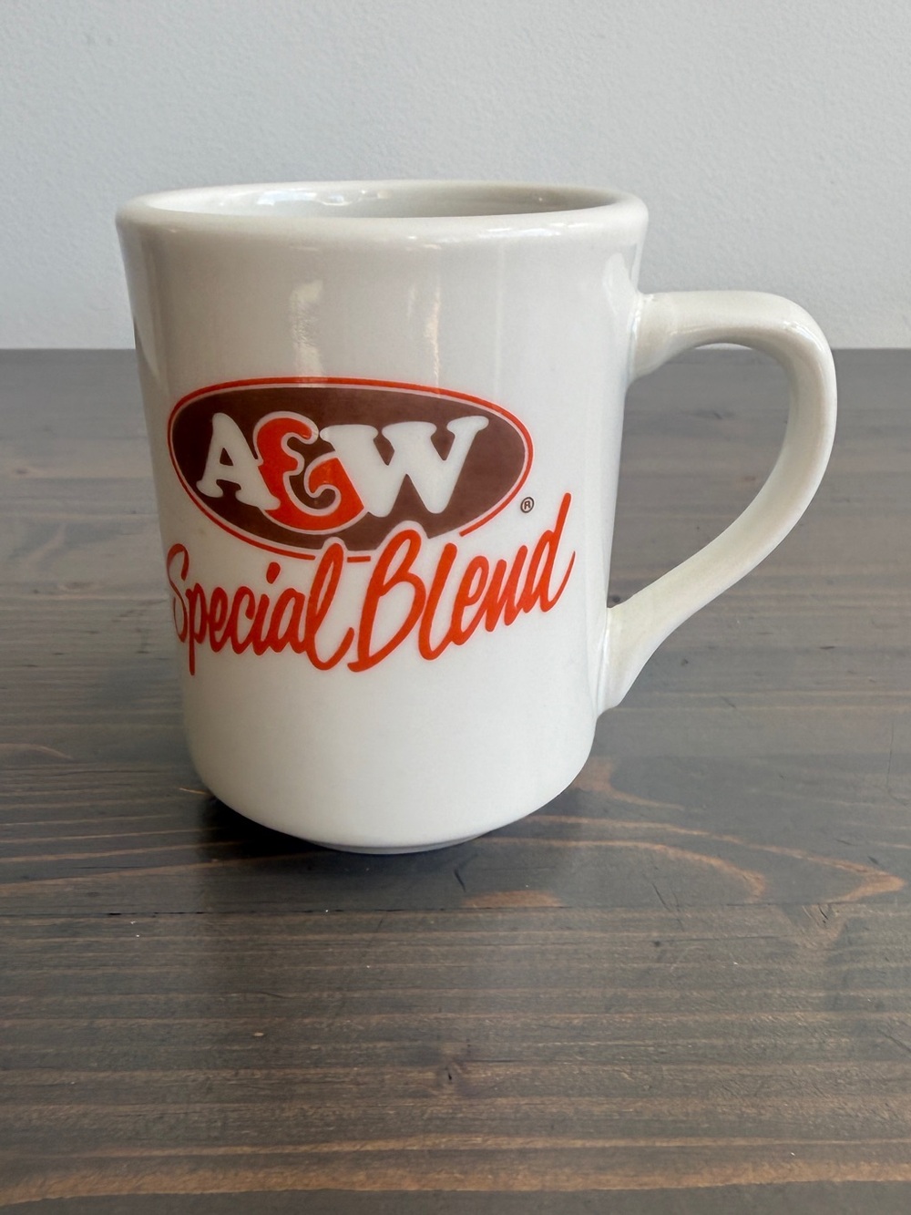 Vintage ceramic A&W mug
Special blend